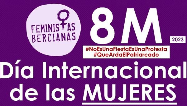 Cartel 8M. / Feministas Bercianas