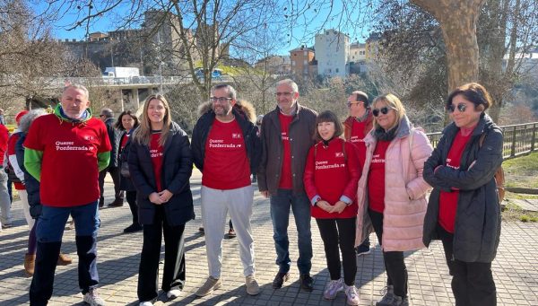 El eurodiputado del Partido Socialista Iban García del Blanco visita Ponferrada. / Claudia Cabo