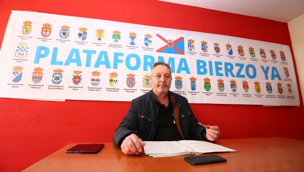 Antonio López, candidato de la plataforma Bierzo Ya a la alcaldía de Ponferrada.