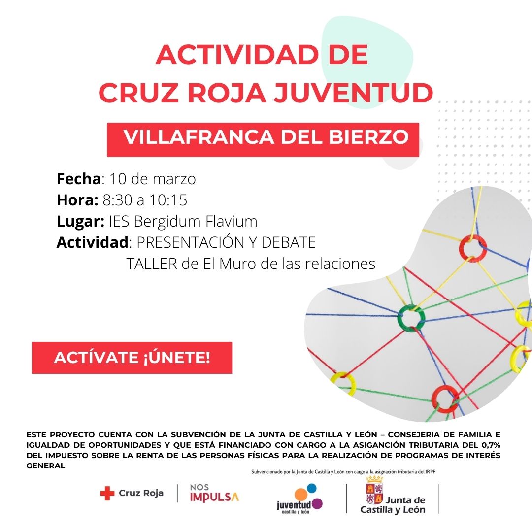 Actividades Cruz Roja Cacabelos