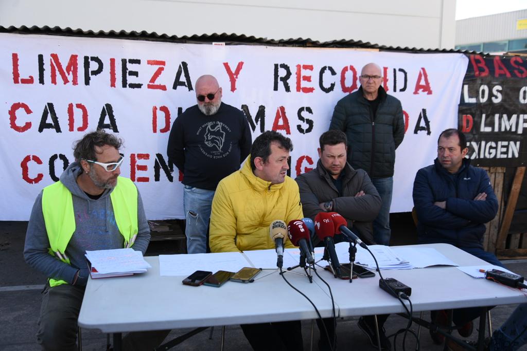 Rueda de prensa del comité de empresa de FCC