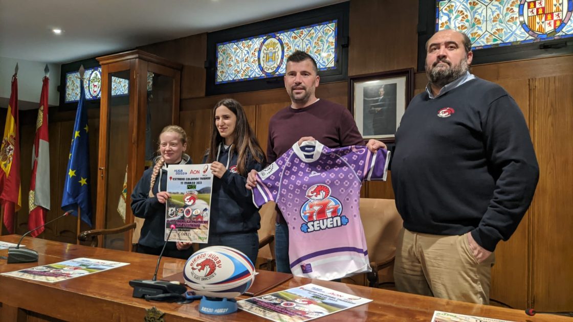 Presentación de la jornada de promoción del rugby femenino en Ponferrada