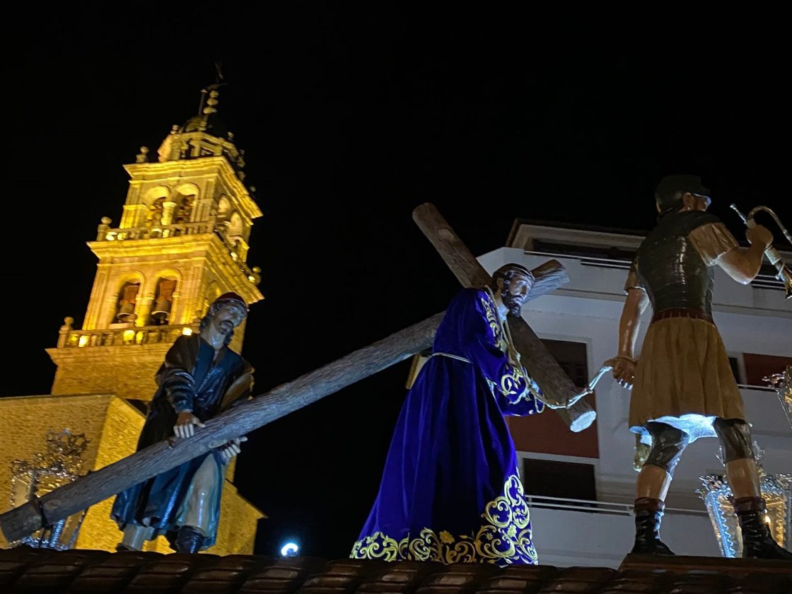 Traslado de la imagen de Jesús Nazareno a la iglesia de San Andrés