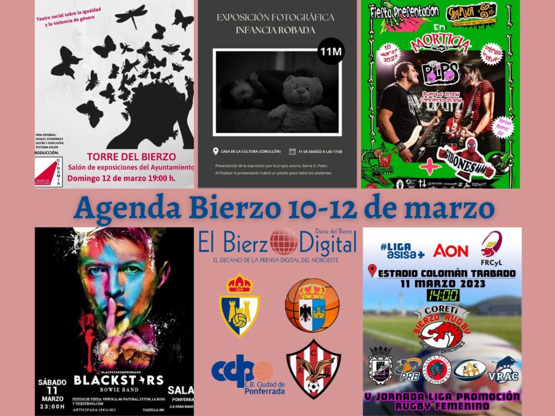 Agenda del fin de semana. / EBD