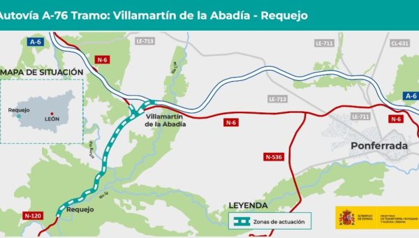 Proyecto del tramo Villamartín de la Abadía-Requejo de la A-76