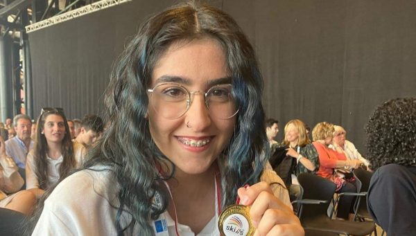 Estela López, mejor estudiante de panadería de Castilla y León