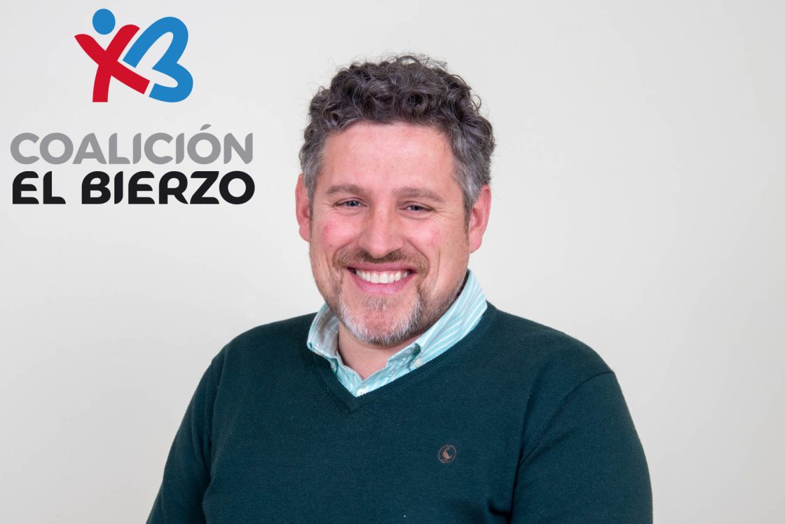 Javier Justo, candidato de Coalición por el Bierzo en Castropodame.