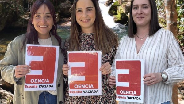 Candidatura España Vaciada en Oencia. / EV