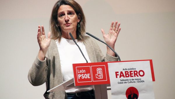 La vicepresidenta del Gobierno y ministra para la Transición Ecológica y el Reto Demográfico, Teresa Ribera