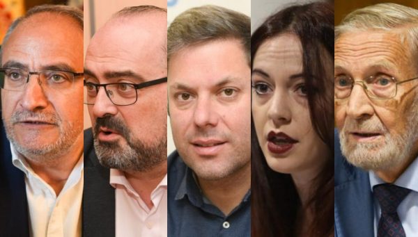 Olegario Ramón, Marco Morala, Iván Alonso, Lorena González y Tarsicio Carballo protagonizan el primer debate de la campaña