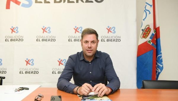 El candidato de CB a la Alcaldía de Ponferrada, Iván Alonso.