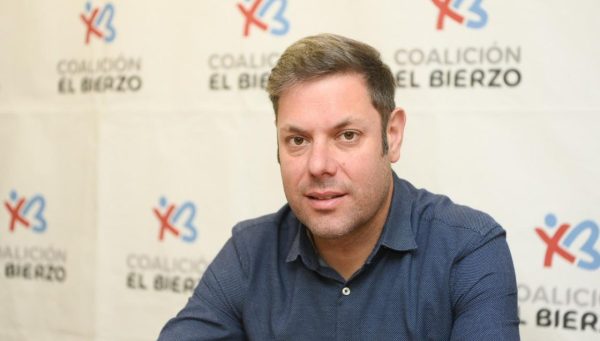 El candidato de CB a la Alcaldía de Ponferrada, Iván Alonso