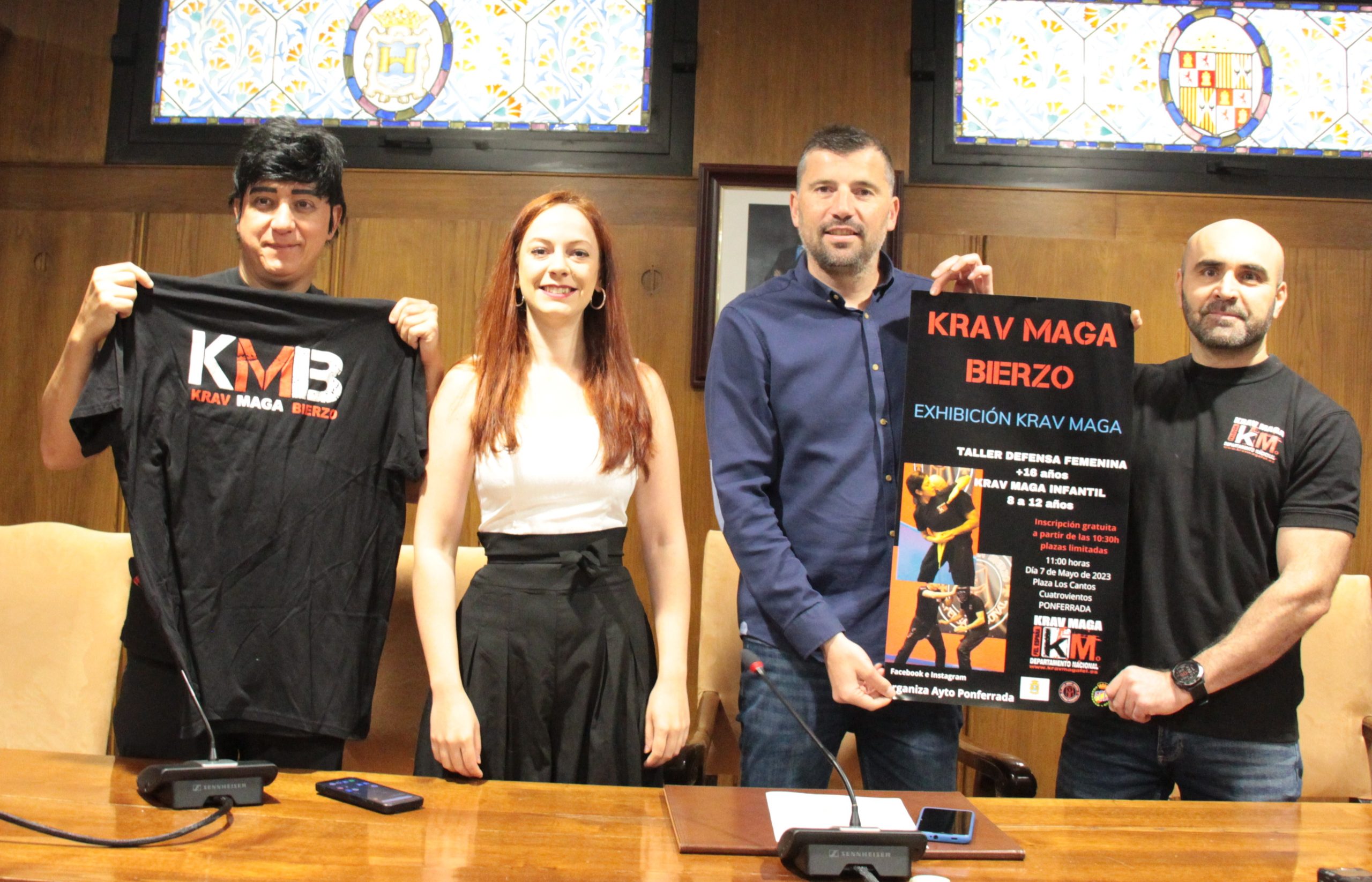 Presentación de la nueva actividad del programa Deporte en la Calle. / Ayuntamiento de Ponferrada