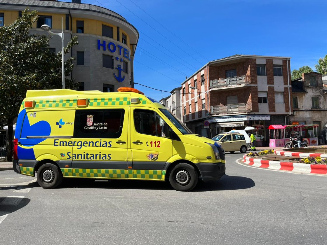 Ambulancia de soporte vital básico. / EBD