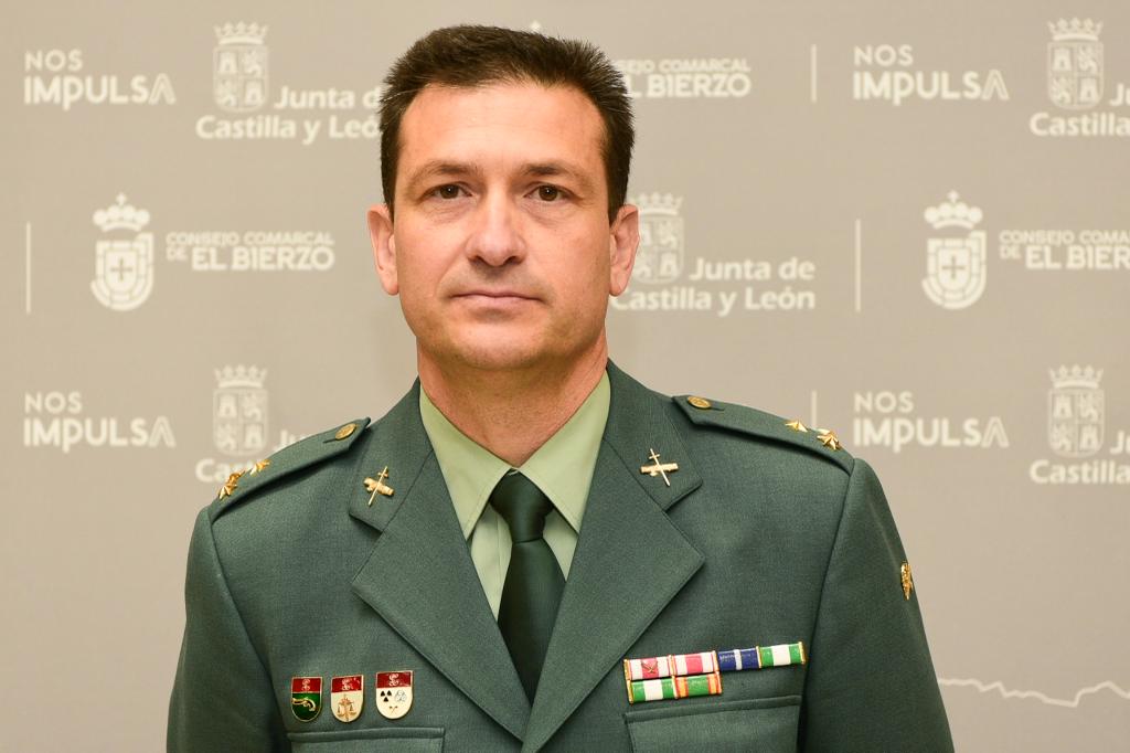 El capitán de la Guardia Civil, Juan Jesús Cadenas. / QUINITO