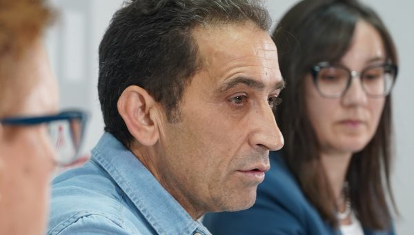 El secretario general de CCOO Castilla y León, Vicente Andrés