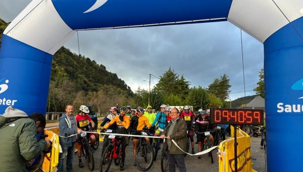 BTT de la Ruta del Vino de Valdeorras . / EBD