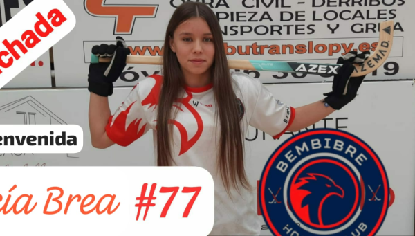 Icía Brea es nueva jugadora del Bembibre Hockey