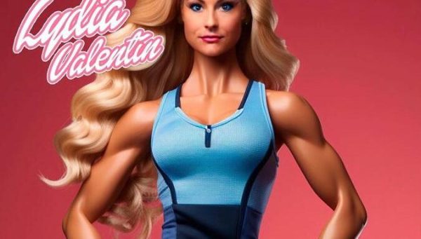 La Barbie de Lydia Valentín. / @komvidakombucha