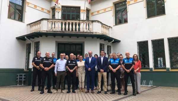 Visita del alcalde de Ponferrada a la Policía Municipal, / Ayto de Ponferrada