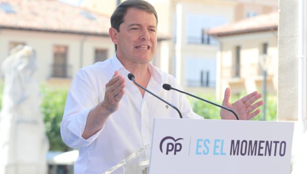 El presidente del Partido Popular de Castilla y León, Alfonso Fernández Mañueco