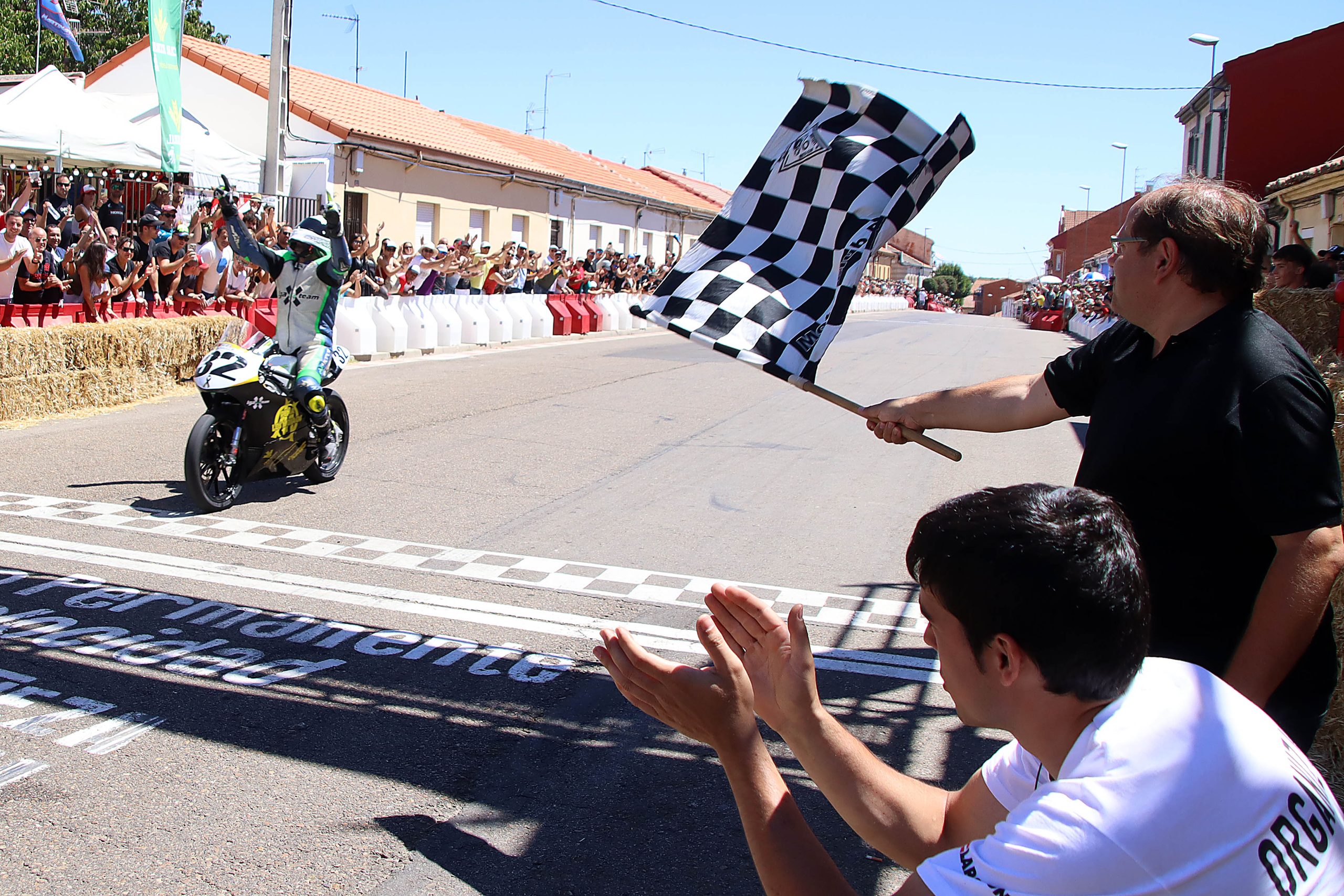 La Bañeza acoge el 62 GP de motociclismo. / Ical