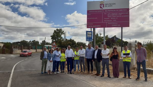 Visita a la obra finalizada. / Diputación de León