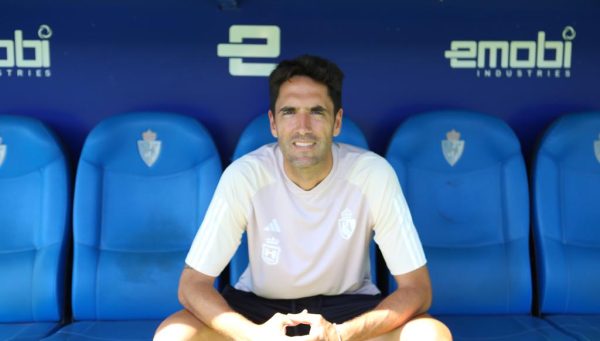 Íñigo Vélez, entrenador de la Ponferradina