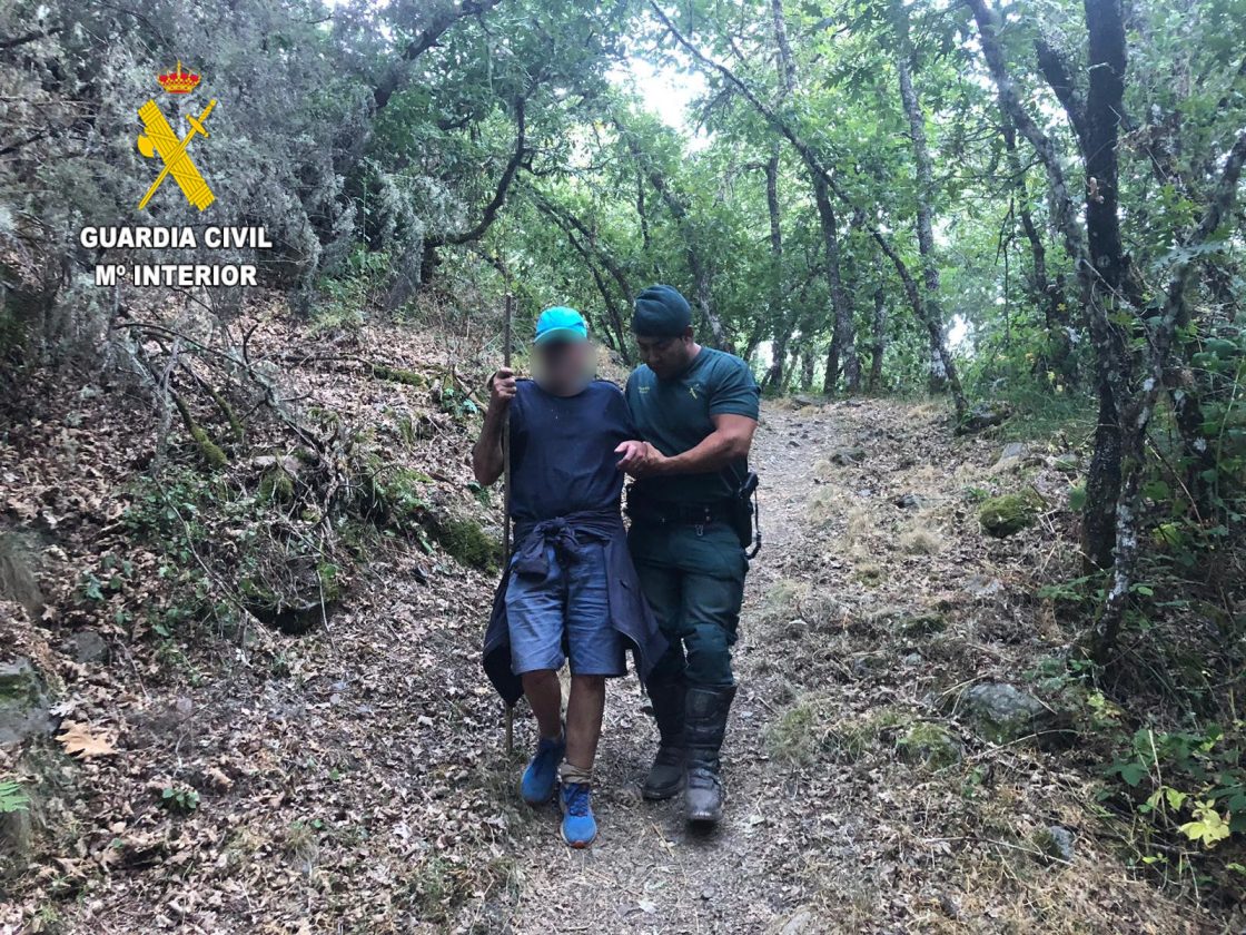 Fotografía del rescate. / Guardia Civil