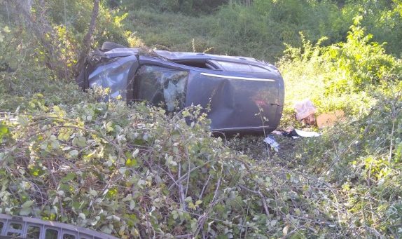 Fotografía del accidente. / Bomberos de Ponferrada