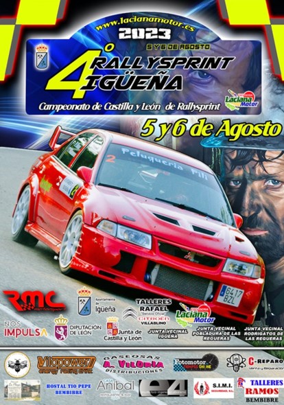 Cartel del IV Rally Sprint de Igüeña. / EBD