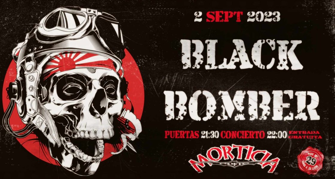 Concierto Black Bomber Morticia