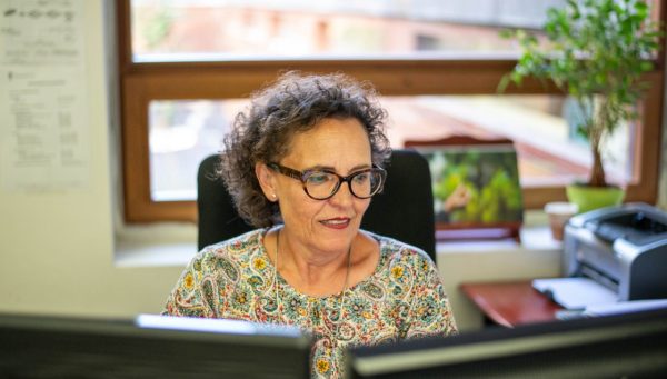 Julia Baladrón, directora de la biblioteca del Campus de Ponferrada