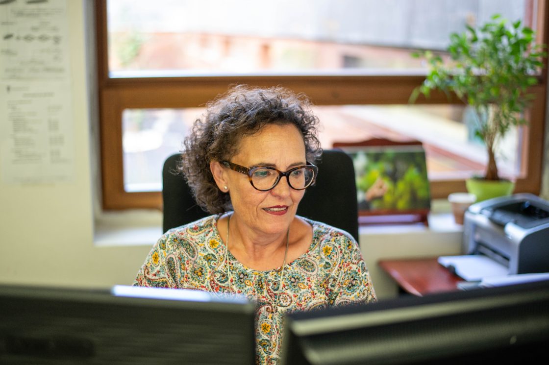 Julia Baladrón, directora de la biblioteca del Campus de Ponferrada