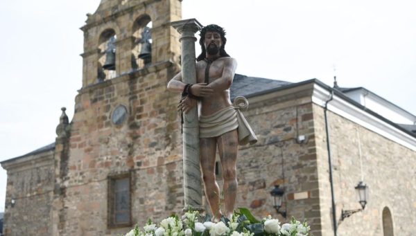 Procesión de las fiestas del Cristo en Bembibre