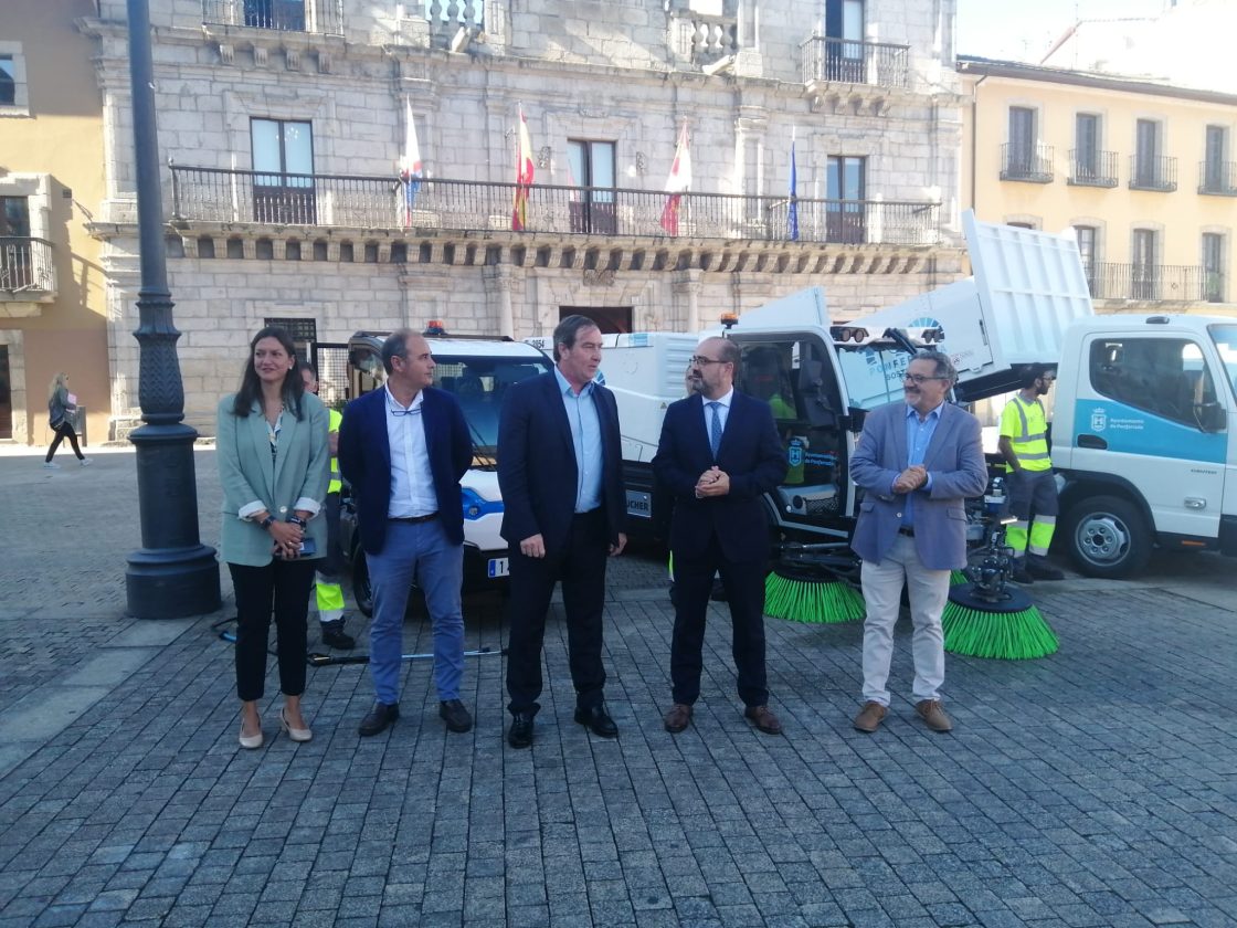 Nuevos vehículos de limpieza viaria en Ponferrada