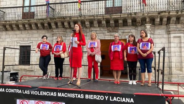 Lectura del manifiesto contra el machismo en el deporte