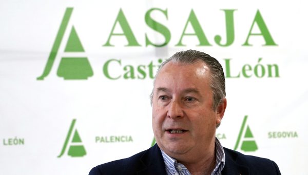 El presidente de Asaja Castilla y León, Donaciano Dujo