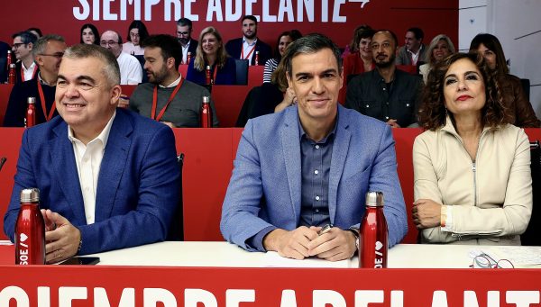 El secretario general del PSOE, Pedro Sánchez, preside el Comité Federal del Partido.