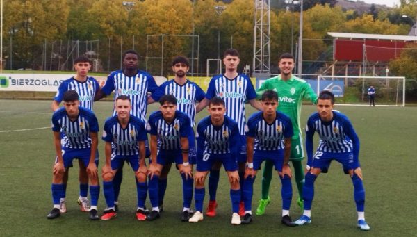 Once de la Ponferradina B ante el Santa Marta