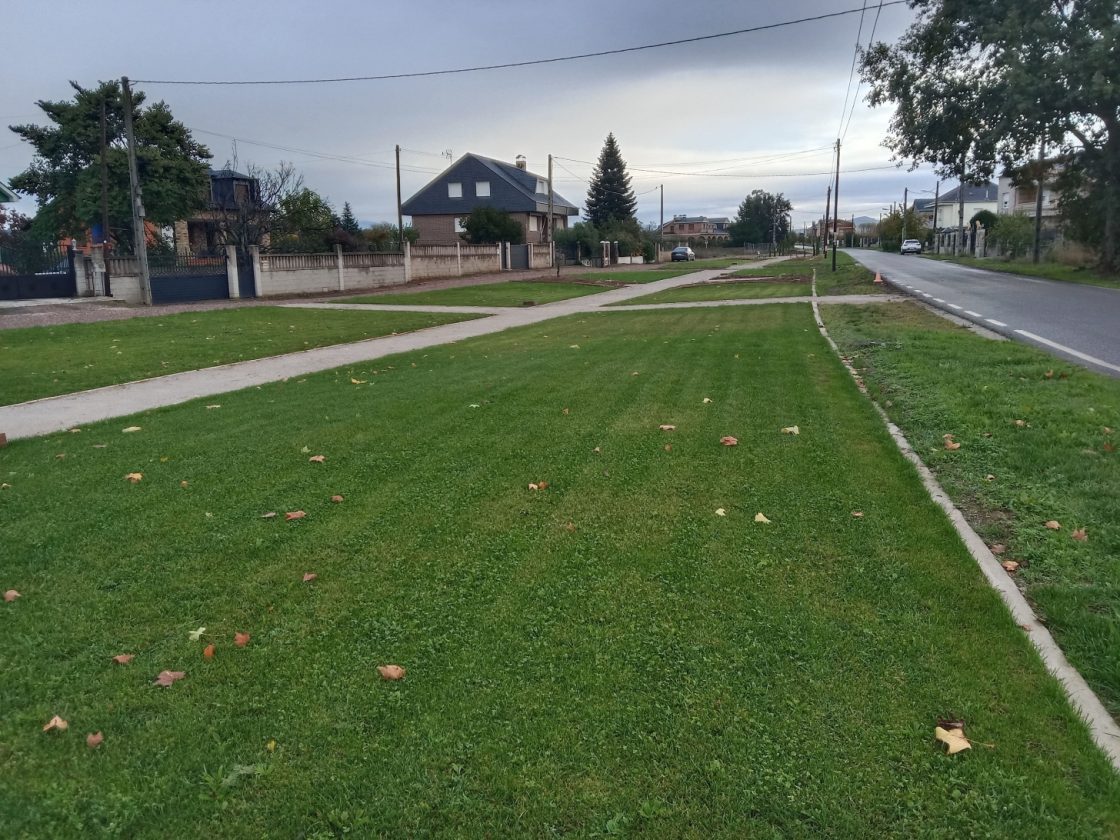 Segunda fase del parque de Carracedo del Monasterio