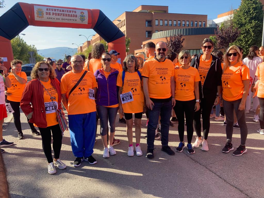  IV Marcha Solidaria por la Salud Mental 2023 en Ponferrada. / EBD