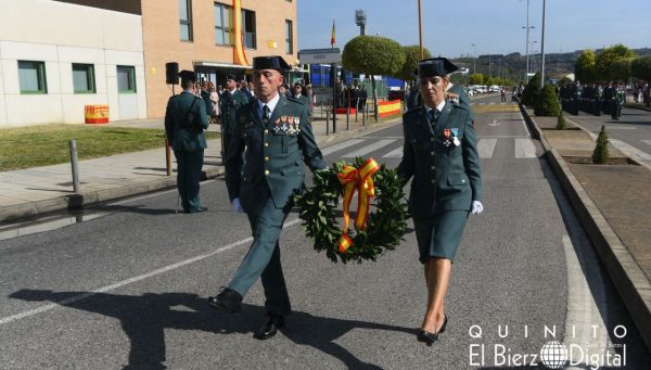 Acto institucional de la Guardia Civil de Ponferrada por el Día del Pilar