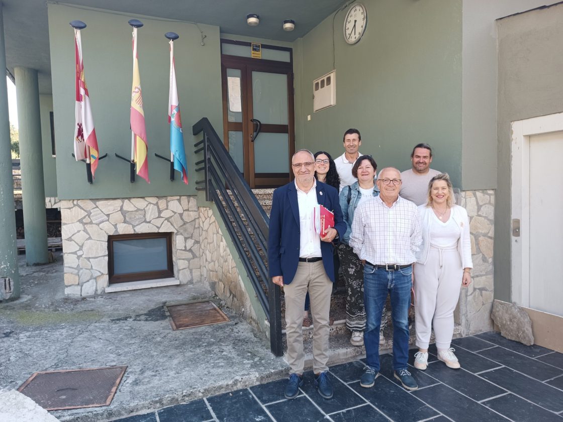 Visita del Consejo Comarcal del Bierzo al municipio de Barjas. / CCB