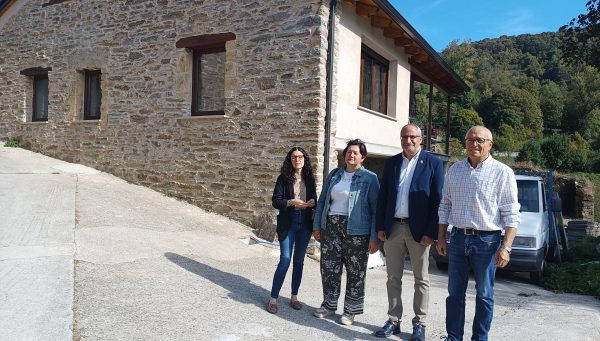 Visita del Consejo Comarcal del Bierzo al municipio de Barjas. / CCB