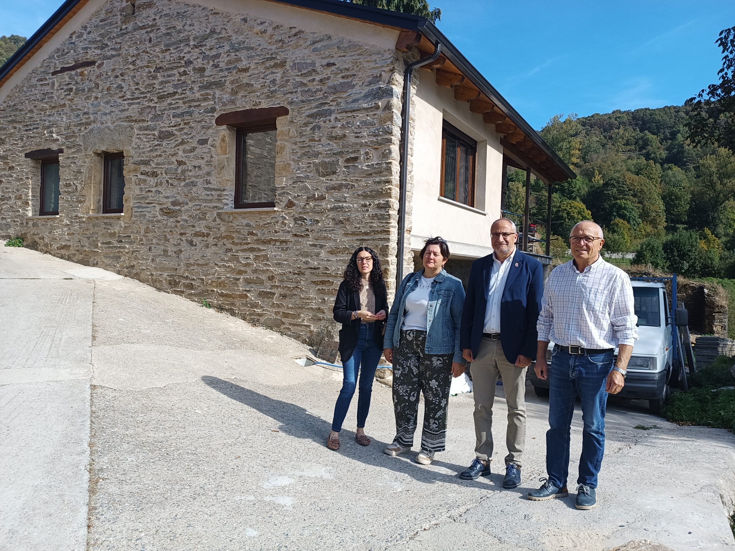 Visita del Consejo Comarcal del Bierzo al municipio de Barjas. / CCB