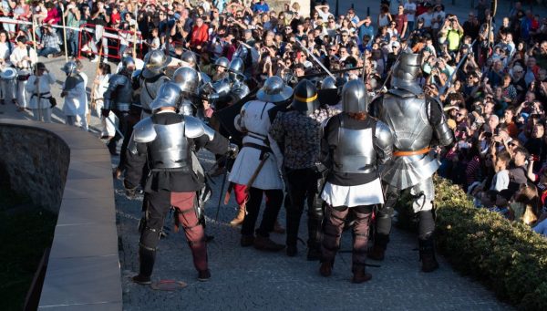 Recreación de la Batalla de los Irmandiños en el Castillo de Ponferrada