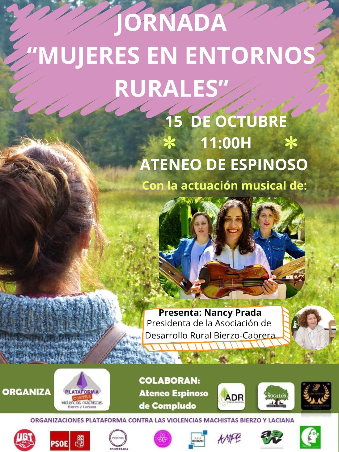 Jornada sobre mujeres rurales en Espinoso de Compludo