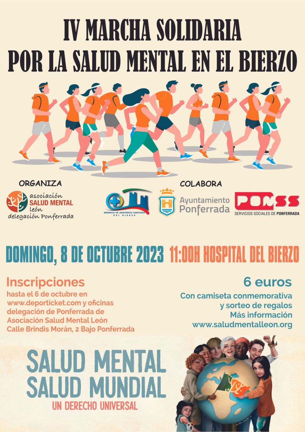 Marcha Salud Mental Ponferrada 2023