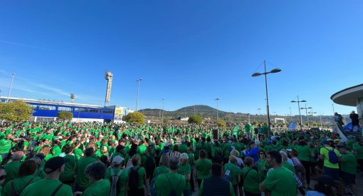 Marcha contra el cáncer en Ponferrada.